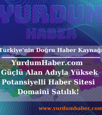 YurdumHaber.com Alan Adı Satılık Domain - Türkiye'nin Nabzını Tutan Alan Adı Satılıyor!